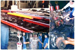 Trouble shooting at steel plant